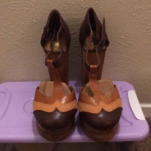 Jeffrey Campbell Woodies Wedge